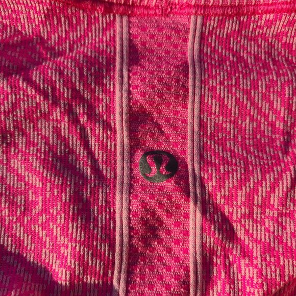 Lululemon Swiftly Tech Long Sleeve Crew - Heathered Jewelled Magenta - Size 8 - Picture 12 of 15